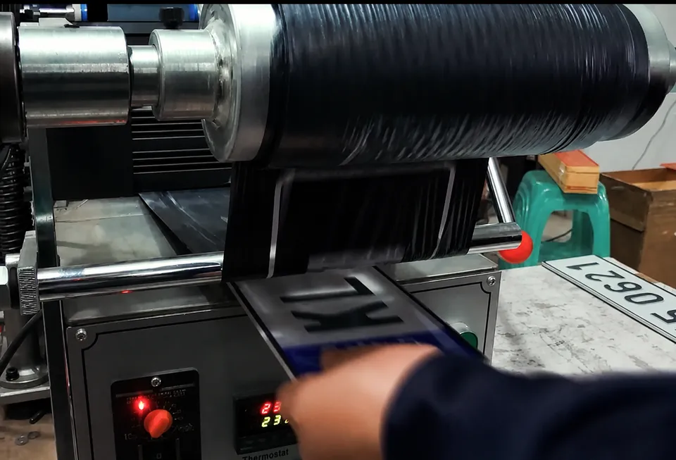 Digital hot stamping machine