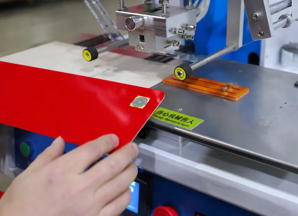 Hot stamping machine