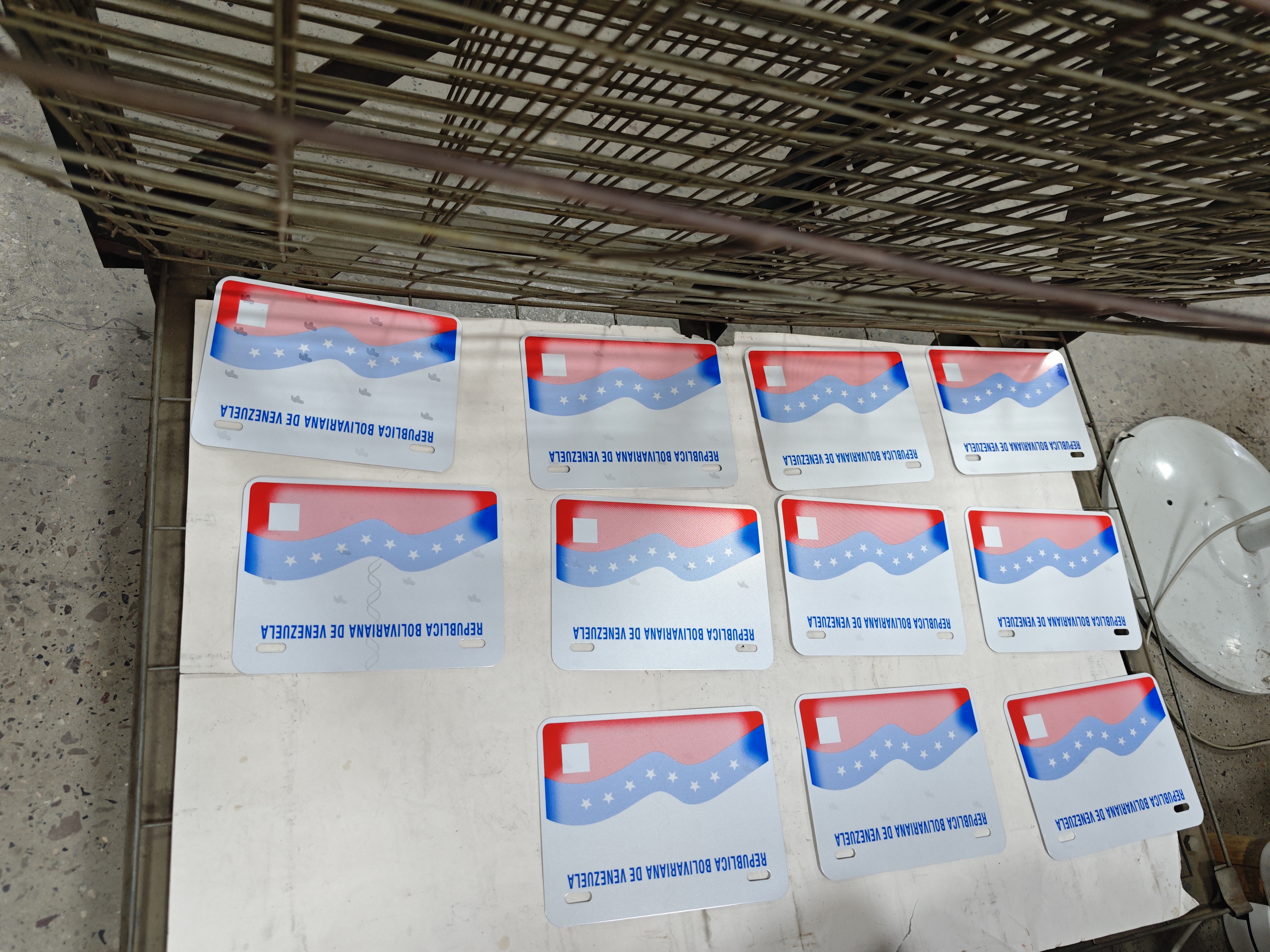 Shengye License Plates