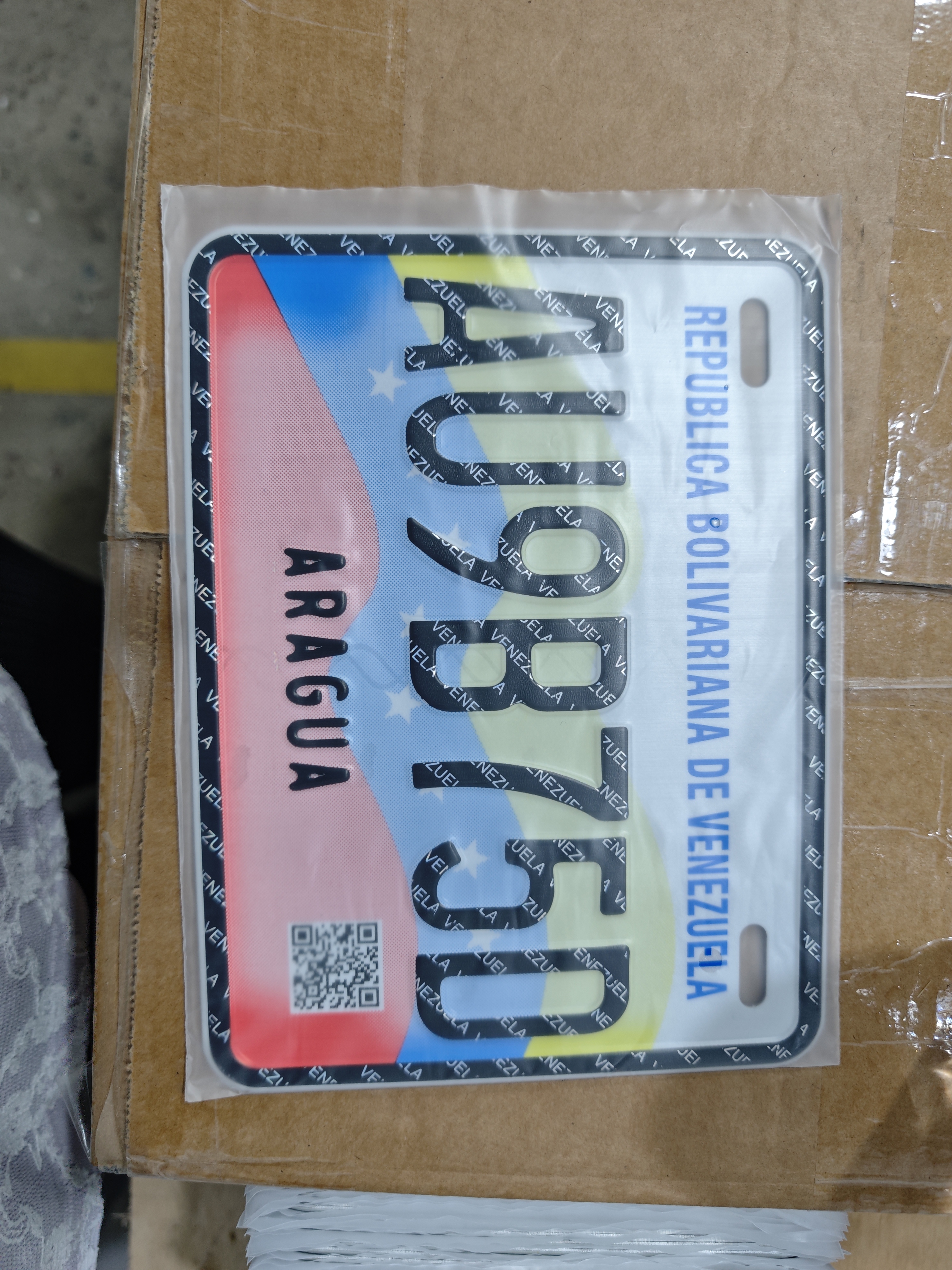 Venezuela License Plates